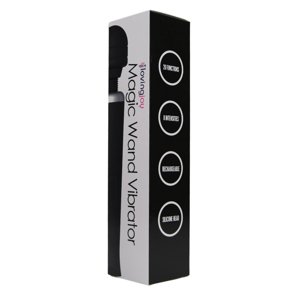 n12458-loving-joy-rechargeable-magic-wand-vibrator-black-pkg-2